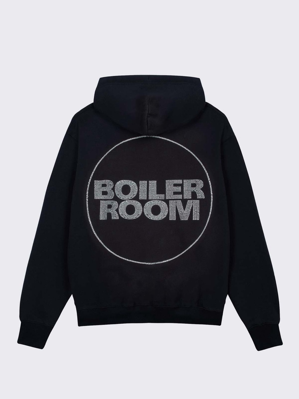 NWT Boiler Room Black Diamanté Hoodie